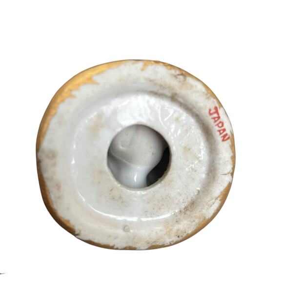 Vintage African Tribal Dancer with Shield Figurine Ceramic Mid Century Japan - Picture 8 of 11